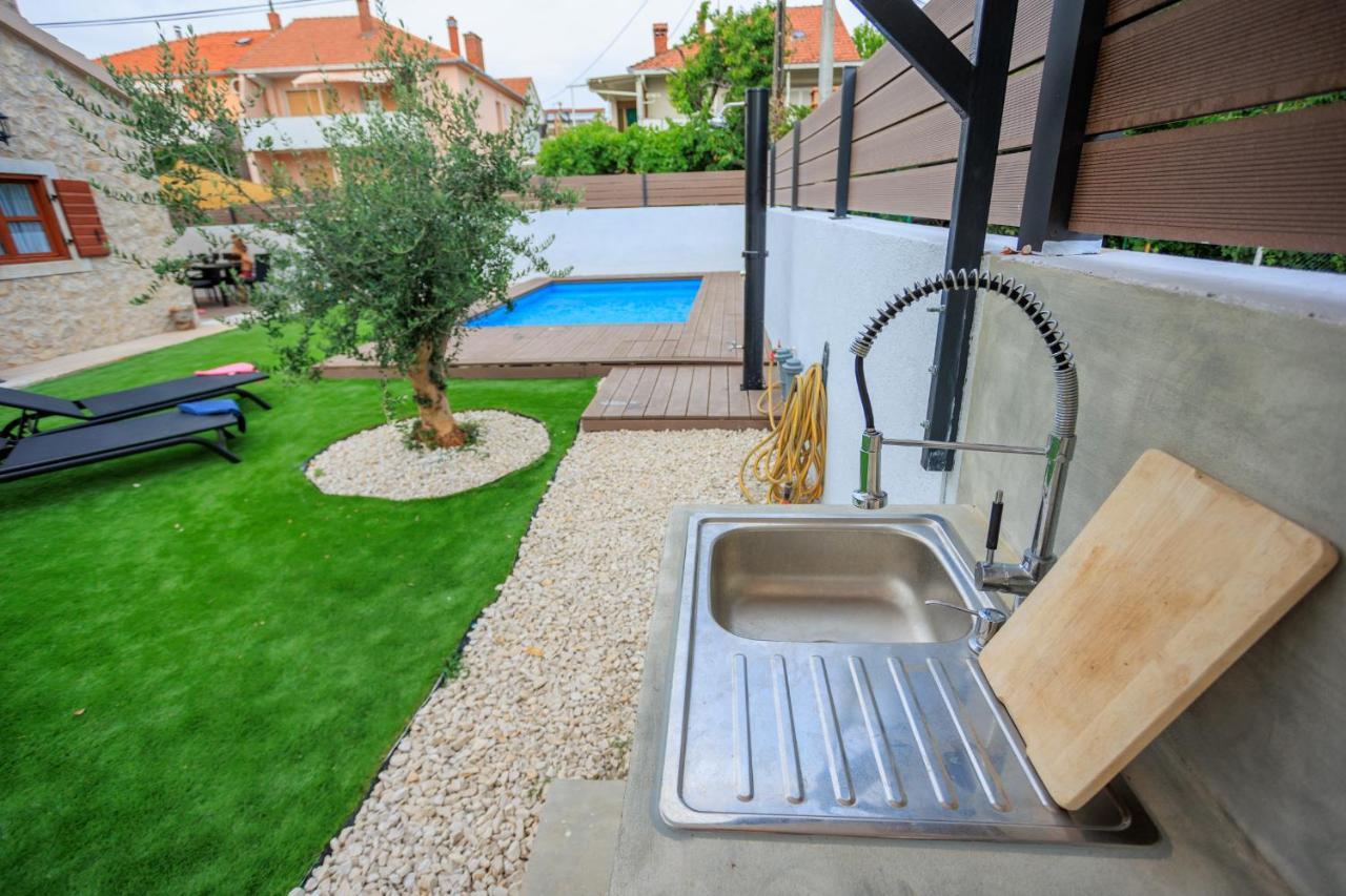 Mustra House Zadar - Private Pool & Sauna Exterior photo