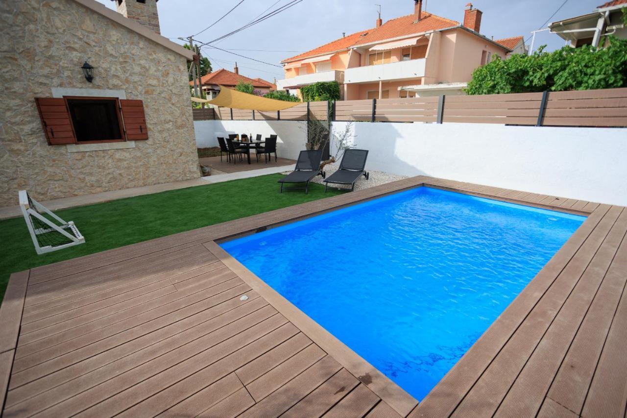 Mustra House Zadar - Private Pool & Sauna Exterior photo